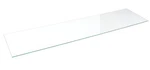 Sswbasics Tempered Glass Shelf - Set Of 2 Stylish & Sturdy Floating Shelves. Fixed Price $58.25.