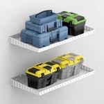 Pekgril Pack Garage Shelf 1X2 Ft Heavy Duty Wall-mounted Storage Shelves. Fixed Price $68.49.