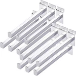 12 Pcs 10 Inch Slatwall Deluxe Hooks Heavy Duty Shelf Brackets Display. Fixed Price $36.90.