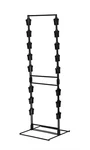 Sswbasics Black Countertop Chip Rack Display Stand 32 Clips (9"W 10"D. Fixed Price $27.00.