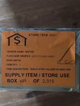 Kinter Strip Holder W/lens 35IN 35-1/4IN X 1-1/4IN Undershelf Info. Fixed Price $7.00.