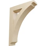 Ekena Millwork BKTW01X06X09THRW-CASE-6 Small Thorton Wood Brackets 3/4W. Fixed Price $52.44.
