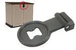 Padlock Hinge Replacement Keter Store Out Midi Storage Unit W26H Part. Fixed Price $17.95.