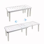 Extendable Shelving Unit (1 Piece) Multipurpose Storage Rack Household Seasoning. Fixed Price $126.65.