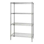 Quantum WR63-2172S-5 Nsf Shelf Stainless Steel Wire Shelving Starter Kit .... Fixed Price $1774.81.