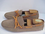 Cole Haan Nke Air Mens Brown Nubuck Orange Laces Driving Loafers Size 11. Fixed Price $45.60.