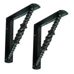 Nach Decorative Shelf Brackets, 2 Pack Of 7.08 X 1.57 8.07 Inch, Black Cast.... Fixed Price $49.33.