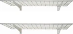 00967 2-PACK Heavy Duty Steel Garage Shelving, 45 15 Wall Mounted Shelve,max. Fixed Price $205.99.