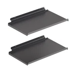 Mqkiwao 2 Pack 17X10 Inch Large Shelves, Metal Acc.... Fixed Price $33.88.