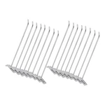 12" Slatwall Hooks - Chrome Pack Of 50. Fixed Price $54.05.
