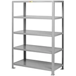Tennsco Z- Line 24" X 72" 96" Medium Grey 5- Shelf Rack Steel Shelving 722496-. Fixed Price $3050.11.