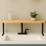 Home Bold Over The Sink Shelf For Tall Faucet Space-saving Bathroom. Fixed Price $69.83.