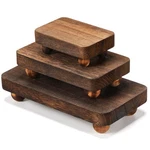 Maitys 3 Pcs Wooden Risers For Display Pedestal Stand Decor Farmho.... Fixed Price $30.62.