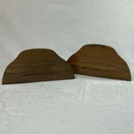 Vintage Wood Wall Shelves Plate Groove Display Ledges 10" Set Of 2. Fixed Price $29.99.