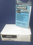 Hol-dex Self-adhesive Plastic 2" 6" Clear Label Holders 12/CASE LH113. Fixed Price $15.95.
