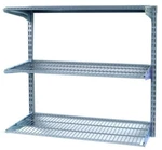 Triton Products Storability 33"W X 31-1/2"H 3-SHELF Wall Mount Unit. Fixed Price $139.99.