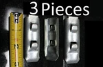 Tennsco Q Line Shelf Clip - 3 Pcs. Used Condition Very Nice. Fixed Price $11.49.