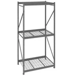 Tennsco 36" X 48" 72" Medium Grey Storage Rack Corrugated Decking 483672CS-. Fixed Price $1832.44.