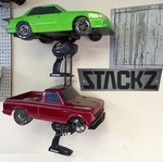 Stackz 1/10 Shelf Pit Display Stand Holder For Nprc Drag Wall Mount. Fixed Price $35.00.