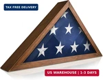 Hbcy Creations Flag Display Case For X 9.5' American Veteran Burial Solid Woo. Fixed Price $113.27.