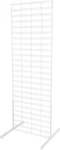 Wire Panel 2' 6' Display White Legs Standing Slatgrid Fixture Metal 3" Oc. Fixed Price $59.95.