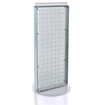 Azar 20"(H) X 8"(W) 2-SIDED Non-revolving Pegboard Counter Unit Clear. Fixed Price $29.99.