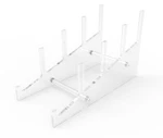 Plexiglass Acrylic Multiple Plate Display Rack Upright Stand Showcase Riser. Fixed Price $16.53.