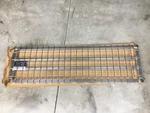 Metro 1860HDRC Metal Grid W/4 Sided Frame Steel Shelf Hardware Chefs Kitchen. Fixed Price $274.99.