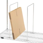 Pc Wire Shelf Divider Chrome Quantum 14" X 17". Fixed Price $59.99.