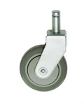 Nexel Polyurethane Wheel Rigid Casters 5" Diameter, Thick, 12K Lb Capacity. Fixed Price $14.99.