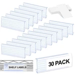 30 Pcs Holder Shelf Labels, Wire. Fixed Price $15.58.