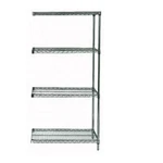 Quantum Storage Systems AD74-3636P Wire Shelving. Fixed Price $659.75.
