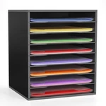 Scrapbook Paper Storage Organizer Rack For Holding 12 X Pouc.... Fixed Price $91.25.
