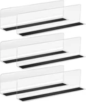 Baluue 6 Pack Shelf Dividers For Metal Shelves, Closet With Magnet. Fixed Price $23.43.