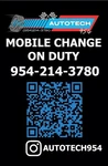 A-frame Mobile Oil Change 24" X 36" Double Sided Sidewalk Sign. Fixed Price $120.00.