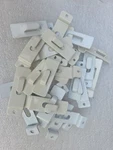 Lot Of 25 Notch Picture Frame Photo Hanger White. Fixed Price $19.99.