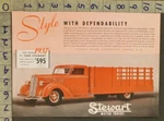 1936 Stewart Motor Truck Buffalo Ny 1/2 Ton Stake Rack Ad UT74. Fixed Price $38.95.