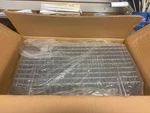 Uline Slatwall Shallow Wire Baskets S-18612 24X12X4 Set Of Brand Nib Chrome. Fixed Price $153.50.