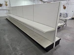 8FT Lozier Gondola Shelving Unit. Fixed Price $269.10.