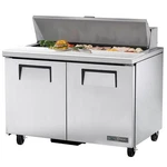 True TSSU-48-12-HC 48" Two Section Sandwich Salad Prep Table W/ Doors, 12.... Fixed Price $4538.69.