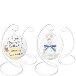 Banberry Designs Ornament Display Stands - White Metal 11" High. Fixed Price $34.99.