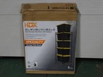 Hdx Steel Wire Garage Storage Bin Rack With Casters For 27 Gal. Totes Black. Fixed Price $45.99.
