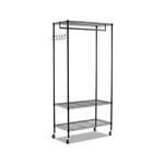 Alera Wire Shelving Garment Rack (black) Usa Fast Ship. Fixed Price $126.07.
