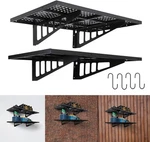 Floating 2-PACK 2X3FT / 1.6X4FT Wall Shelf Garage Storage Shelving Rack. Fixed Price $75.99.