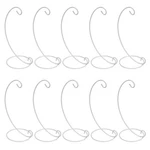 Ownmy 10 Packs Of Ornament Display Stand Holder Iron Hanging Rack. Fixed Price $27.59.