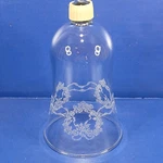 Votive Candle Cup Clear Frosted Heart Design Peg Base New Rubber Gripper Adapter. Fixed Price $10.77.