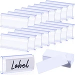 Yulejo 200 Pieces Wire Shelf Label Holders Plastic Ta.... Fixed Price $52.26.