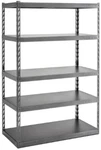 5 Shelf Steel Garage Shelving Unit Gladiator 72 In. X 48 W 24. Fixed Price $250.79.