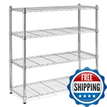 Whitmor 4 Tier Supreme Shelves Adjustable Metal Storage Durable Heavy. Fixed Price $158.52.