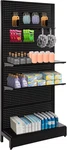 Pegboard Display Stand, Gondola Retail Shelving Wall For Convenient Groc. Fixed Price $276.82.